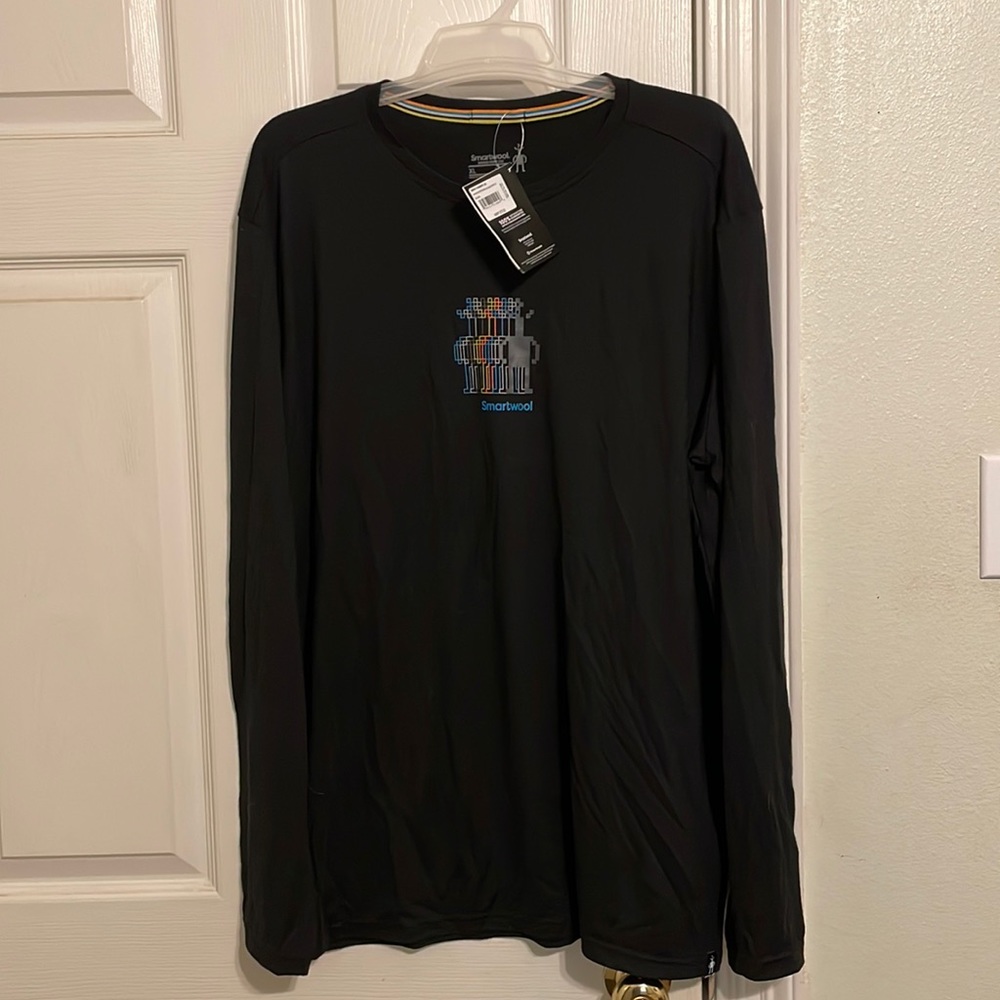 NWT Smartwool Merino Sport wool base layer long sleeve shirt, men’s XL